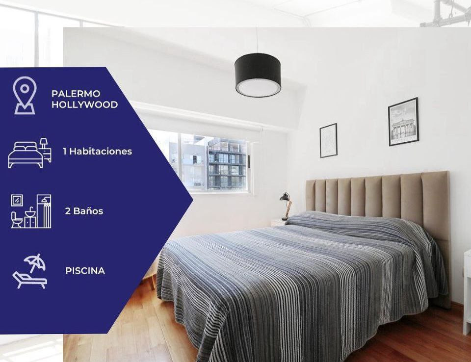 Двухкомнатная квартира в Палермо Буэнос-Айрес - изображение 1