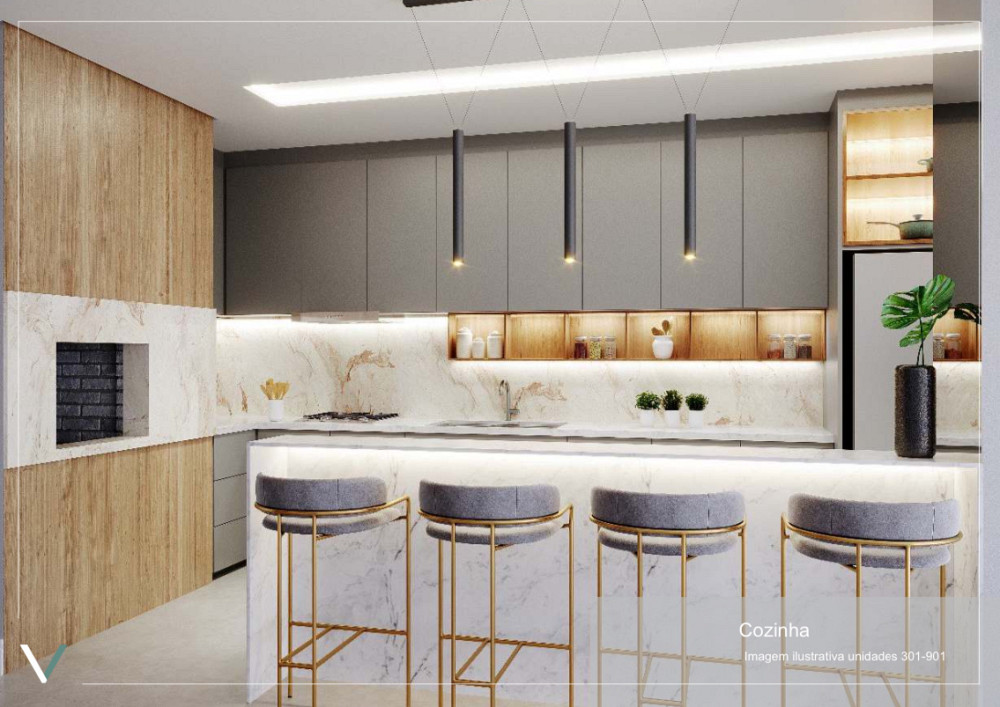 Квартира с двумя спальнями в ЖК Vèrte Флорианополис - изображение 5