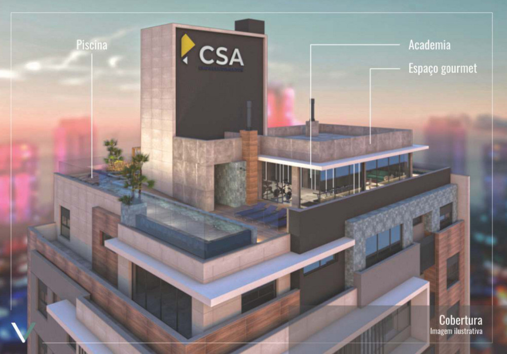 Квартира с двумя спальнями в ЖК Vèrte Флорианополис - изображение 12