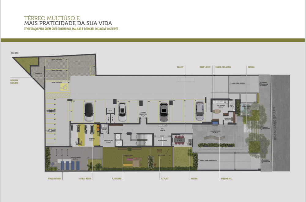 Квартира с двумя спальнями в ЖК Urban Флорианополис - изображение 16