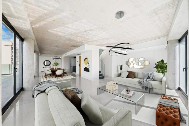 Пентхаус дуплекс с террасой в Палермо Буэнос-Айрес - изображение 1